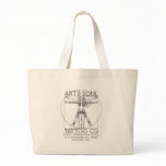 ART & SOUL TOTE BAG GIRL LOGO