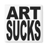 Art Sucks Fridge Magnets