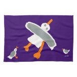 Art Tea Towel: John Dyer Seagull kitchen towels