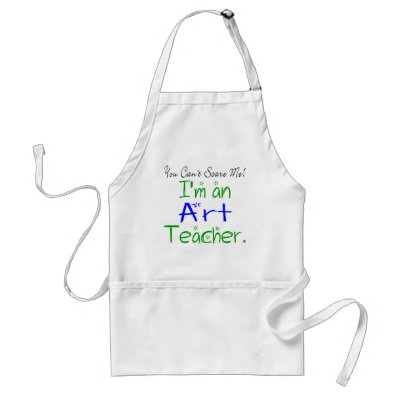 Art Teacher Apron by myhmdesigns