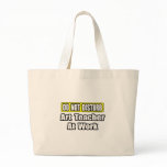 Art Teacher At Work Canvas Bag
