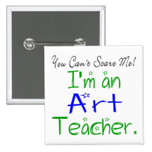 Art Teacher Button