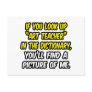 Art Teacher In Dictionary...My Picture