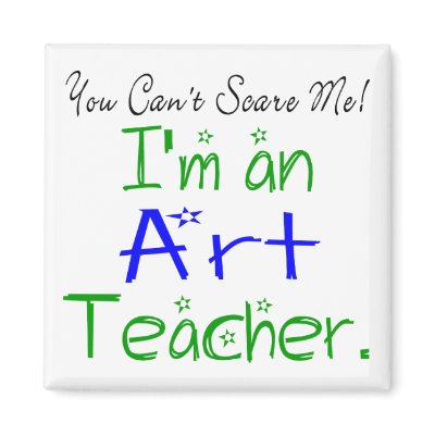 Art Teacher Magnet by myhmdesigns
