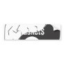 Art Text Eroxion Bumper Stickers