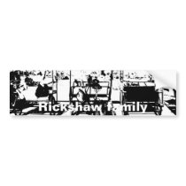 Art Text Eroxion Bumper Stickers