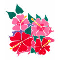 Art Top: Baby Doll Hibiscus Flowers t-shirts