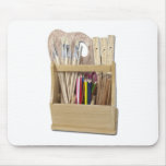 ArtBoxBrushesPencils051411 Mousepad