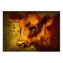 Artcard ACEO Brown Eyed Girl Business Card