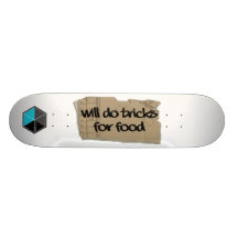 ArtCore-Skateboards/ Theme Tricks For Food Personalisierte Skateboarddecks