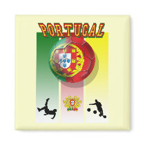 Arte e Futebol encontra - Futebol Portuês magnets