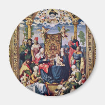 Artelshofen Clan Altar Middle Panel: The St. Clan Refrigerator Magnets