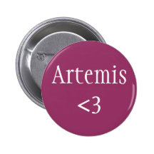 Artemis <3 badge pinback buttons