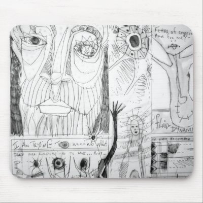 arteology sketches 1995 mousepad by arteology