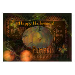 Artful Pumpkins Gift Tag business cards
