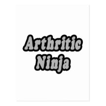 Arthritic Ninja Post Cards
