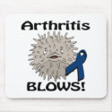 Arthritis Blows Awareness Design mousepads