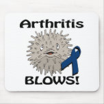 Arthritis Blows Awareness Design mousepads