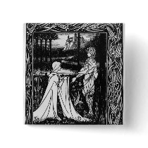 Arthur and the strange mantle pinback buttons