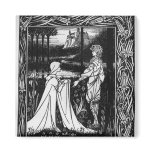 Arthur and the strange mantle refrigerator magnet