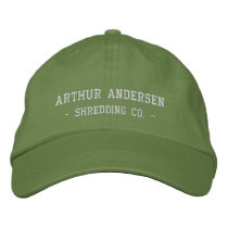 Arthur Andersen, - Shredding Co. - Baseball Cap