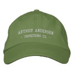 Arthur Andersen, - Shredding Co. - embroidered hats