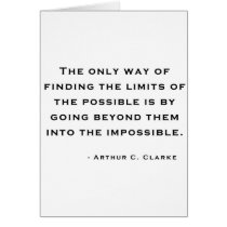 Arthur C Clarke Quote cards