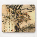 Arthur Rackham - Old Woman in the Wood mousepads