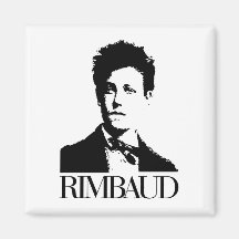 Arthur Rimbaud Fridge Magnets