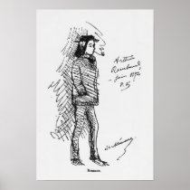 Arthur Rimbaud  June 1872 Posters