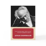Arthur Schopenhauer Anti-Valentine's Day Card