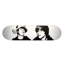 artie and james bruza board skate deck