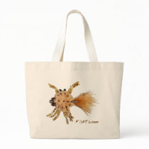 Artificial Bait Tote Bags