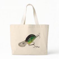 Artificial Bait, Tackle, Fishing Gear Tote Bag