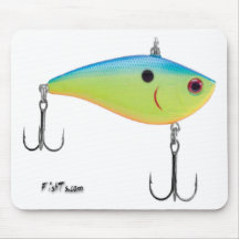 Artificial Bait, Tackle, Fishing Gear Mouse Mat