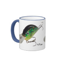 Artificial Bait, Tackle, Fishing Gear Mugs