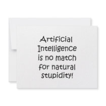 Artificial Intelligence Custom Invitation