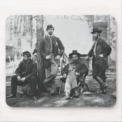 Artillery Brigade, 3rd Corps at Brandy Station Mouse Pad by Photoblog