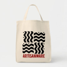 Artisanware Custimizable Large Tote Canvas Bags