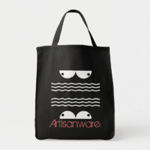 Artisanware Custimizable Large Tote Tote Bags