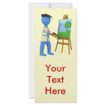 Artist and Easel