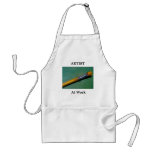 ARTIST AT WORK: APRON: PAINTBRUSH