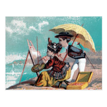 Artist at Work Post Cards