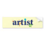 Artist Bumper Stickers