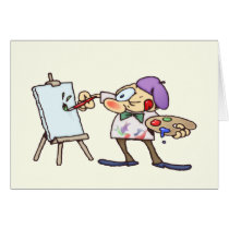 Artist Greeting Card