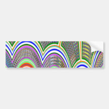 Artist created : Rainbow Ver 1 Bumper Sticker