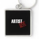 Artist Dark Keychain