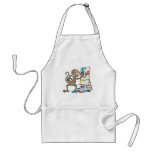 artist monkey aprons