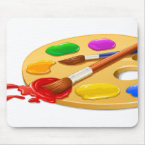 Artist Palette Mousepad