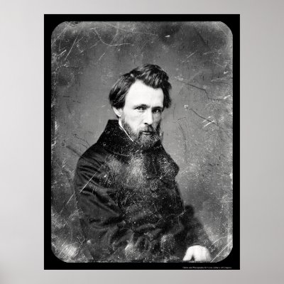 Artist Rembrandt Lockwood Daguerreotype 1851 Posters by lc_prints